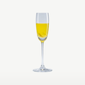 Nude Glass Pure copa para grappa 8 Cl - 6 unidades