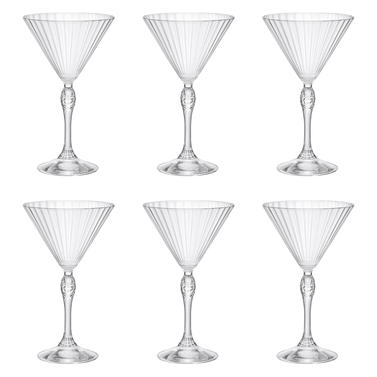 Bormioli Rocco America'20S Martiniglas 24,5 Cl - 6 Stuks - Glazen.nl