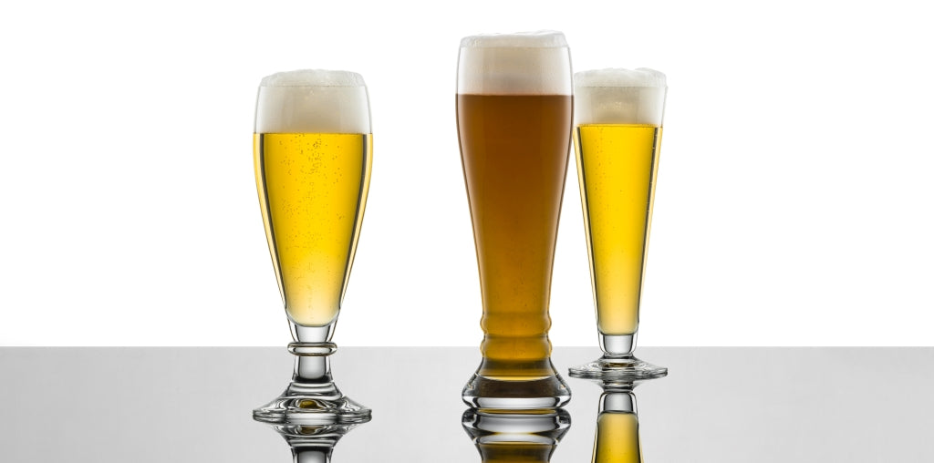 Schott Zwiesel Beer Basic Bavaria Wheat Beer Glass 50 Cl with Measuring Line - 4 Pieces