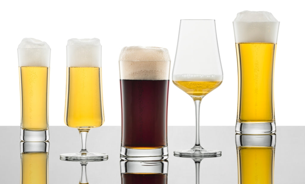 Vaso de cerveza pils Schott Zwiesel Beer Basic 30 Cl con marca de medición - 4 unidades
