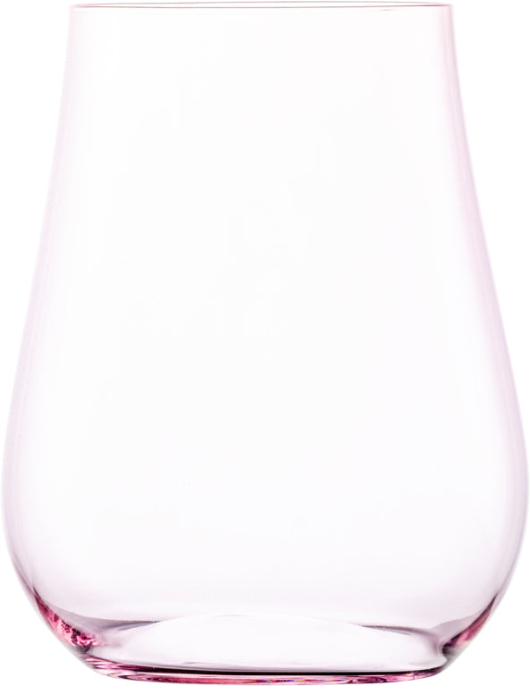 Zwiesel Glas Kolibri vaso tumbler multiusos de 49,8 Cl con marca de medida, rosa - 2 unidades