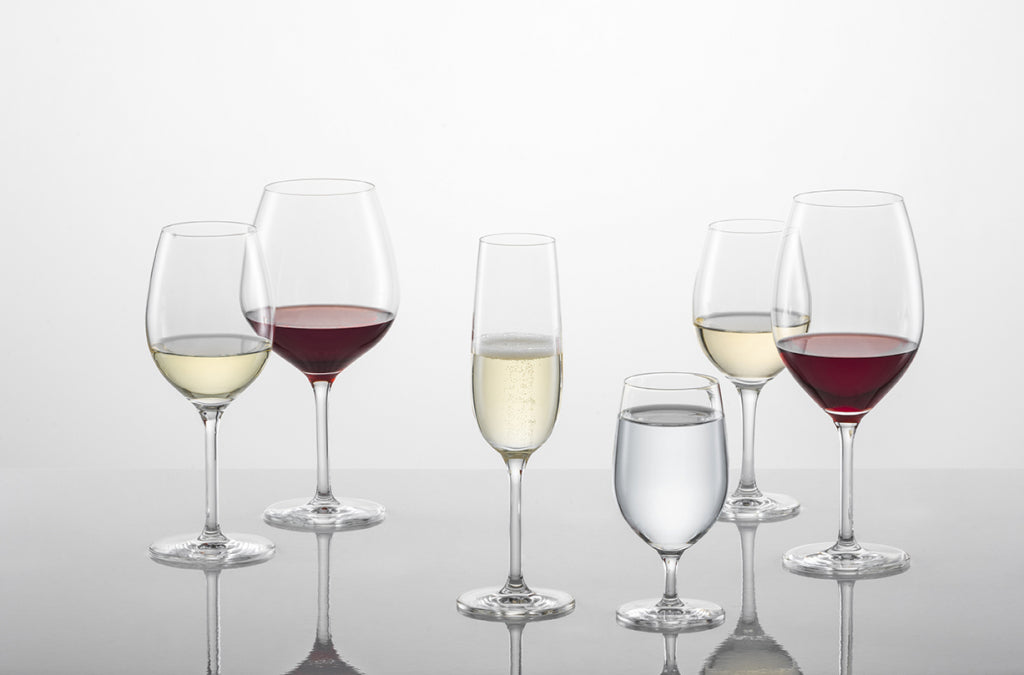 Schott Zwiesel Banquet serie: wijn-, champagne- en waterglazen