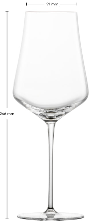 Zwiesel Glas Duo copa de vino 54,8 Cl con punto de mousse en embalaje de regalo - 2 unidades
