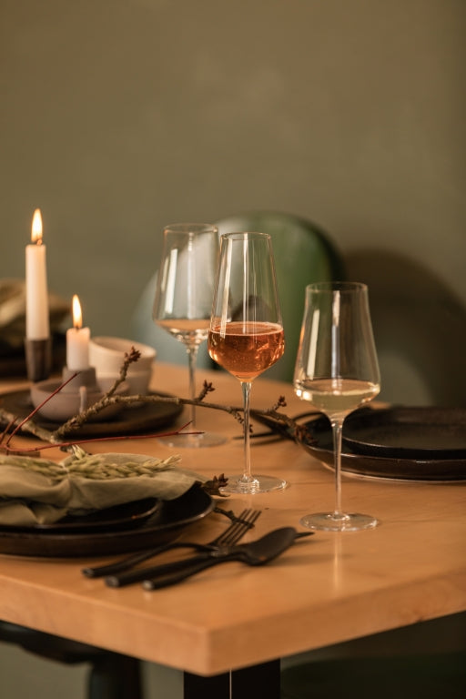 Zwiesel Glas Duo copa de vino blanco 38,1 Cl con punto de mousse en embalaje de regalo - 2 unidades