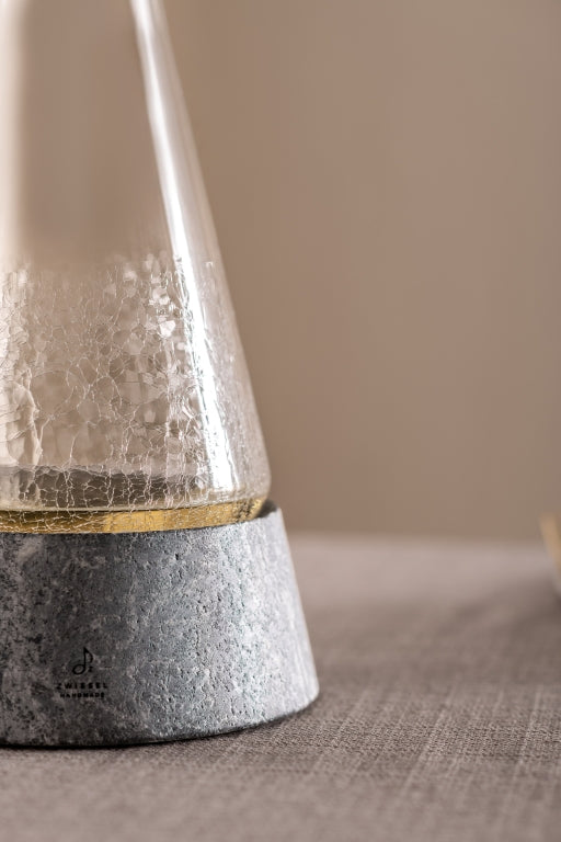 Zwiesel Glas Symbiosis decantador de 75 Cl con base de piedra