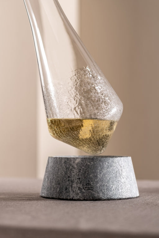 Zwiesel Glas Symbiosis decantador de 75 Cl con base de piedra