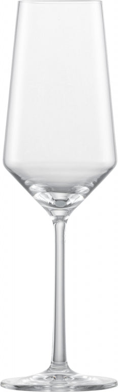 Zwiesel Glas Pure copa de champán 29,7 Cl con punto de nucleación en caja de regalo - 2 unidades