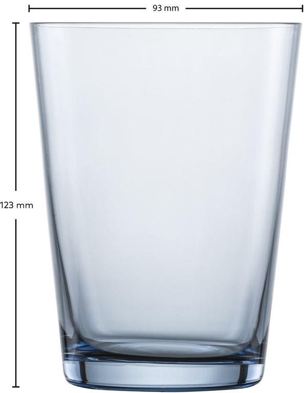 Zwiesel Glas Together vaso de agua de 54,8 Cl azul - 4 unidades
