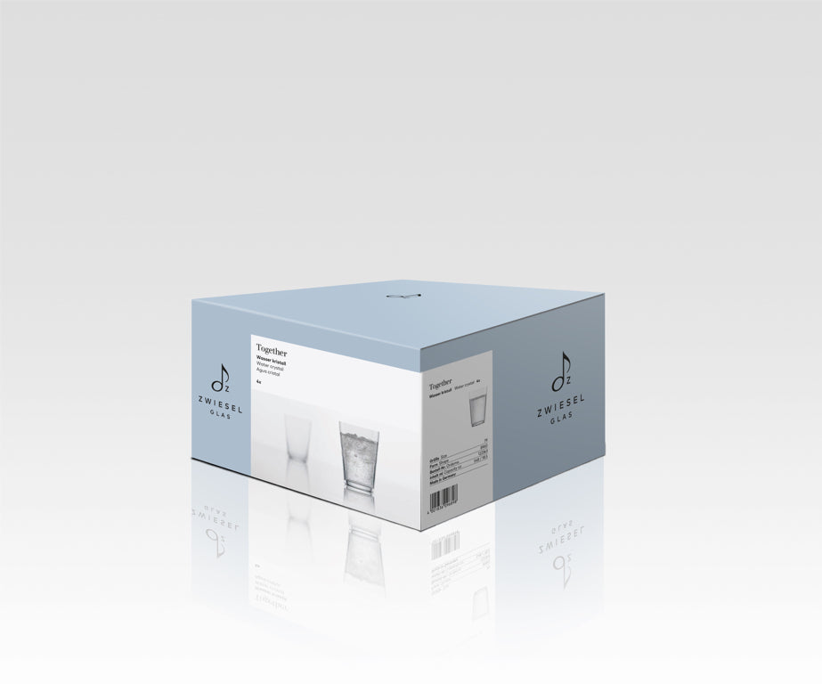 Zwiesel Glas Together vaso de agua de 54,8 Cl azul - 4 unidades