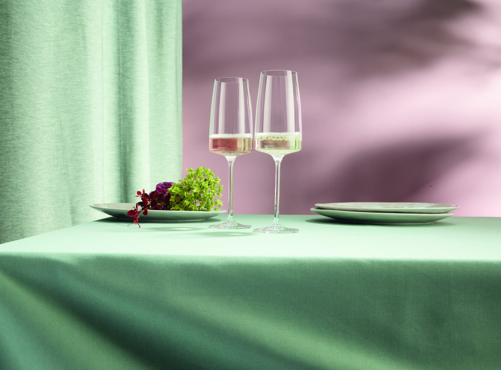 Copa de champán Zwiesel Glas Vivid Senses Light & Fresh 38,8 Cl en estuche de regalo - 2 unidades