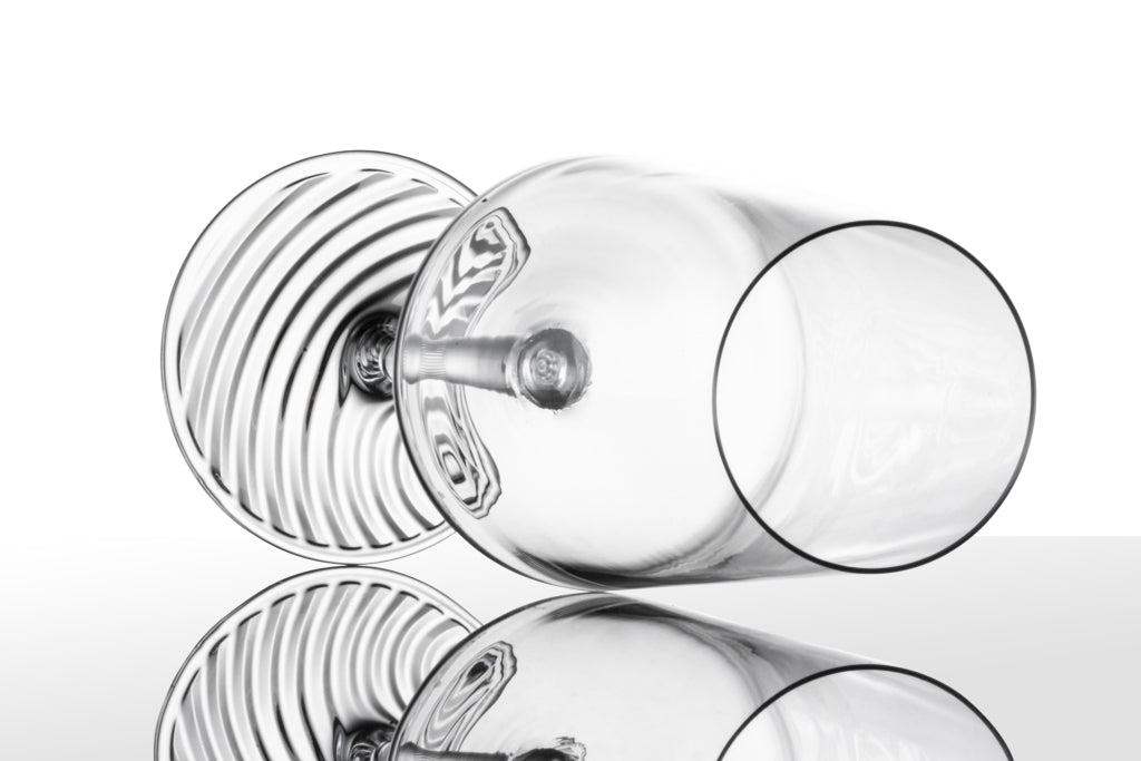Zwiesel Glas Echo copa de champán de 39,5 Cl con punto de nucleación - 4 unidades