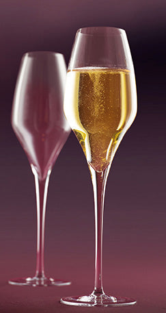 Zwiesel Glas The First copa de champán de 36,6 Cl con punto de nucleación - 6 unidades