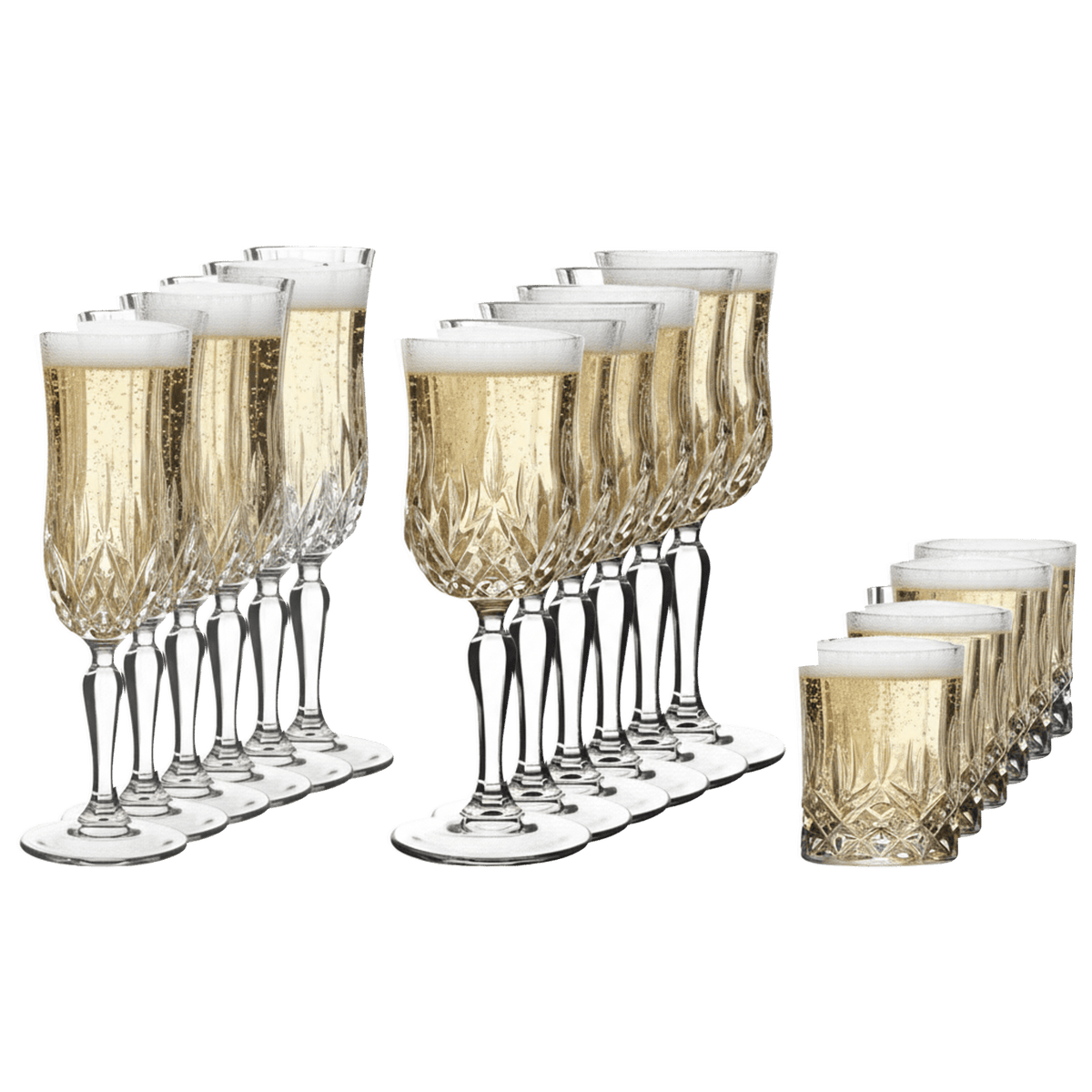 RCR Opera Glazenset 18 - Delig (Wijnglazen – Champagneglazen - Tumblers) - Glazen.nl