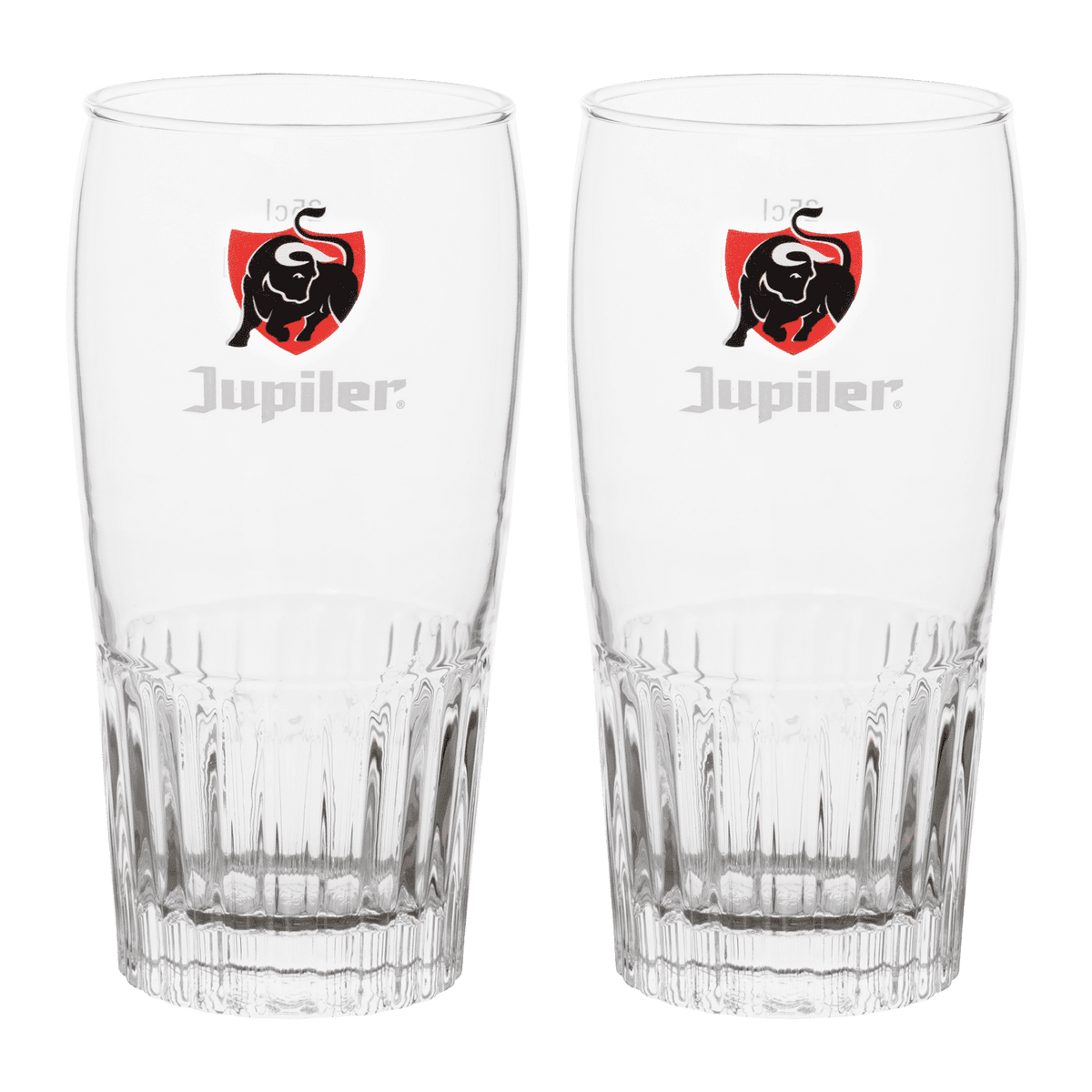 Jupiler Bierglas 25 Cl - Giftbox - 2 Stuks - Glazen.nl