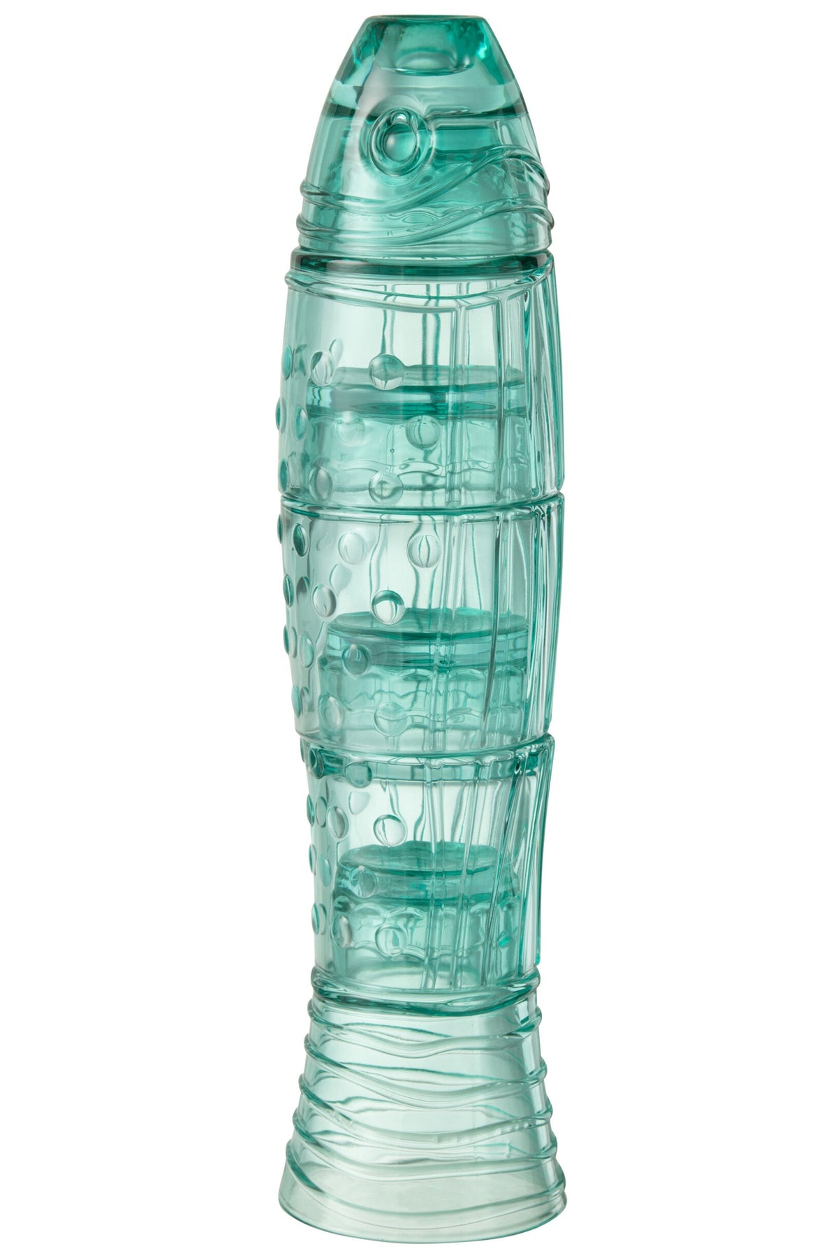 Copa de pescado J-Line azul celeste