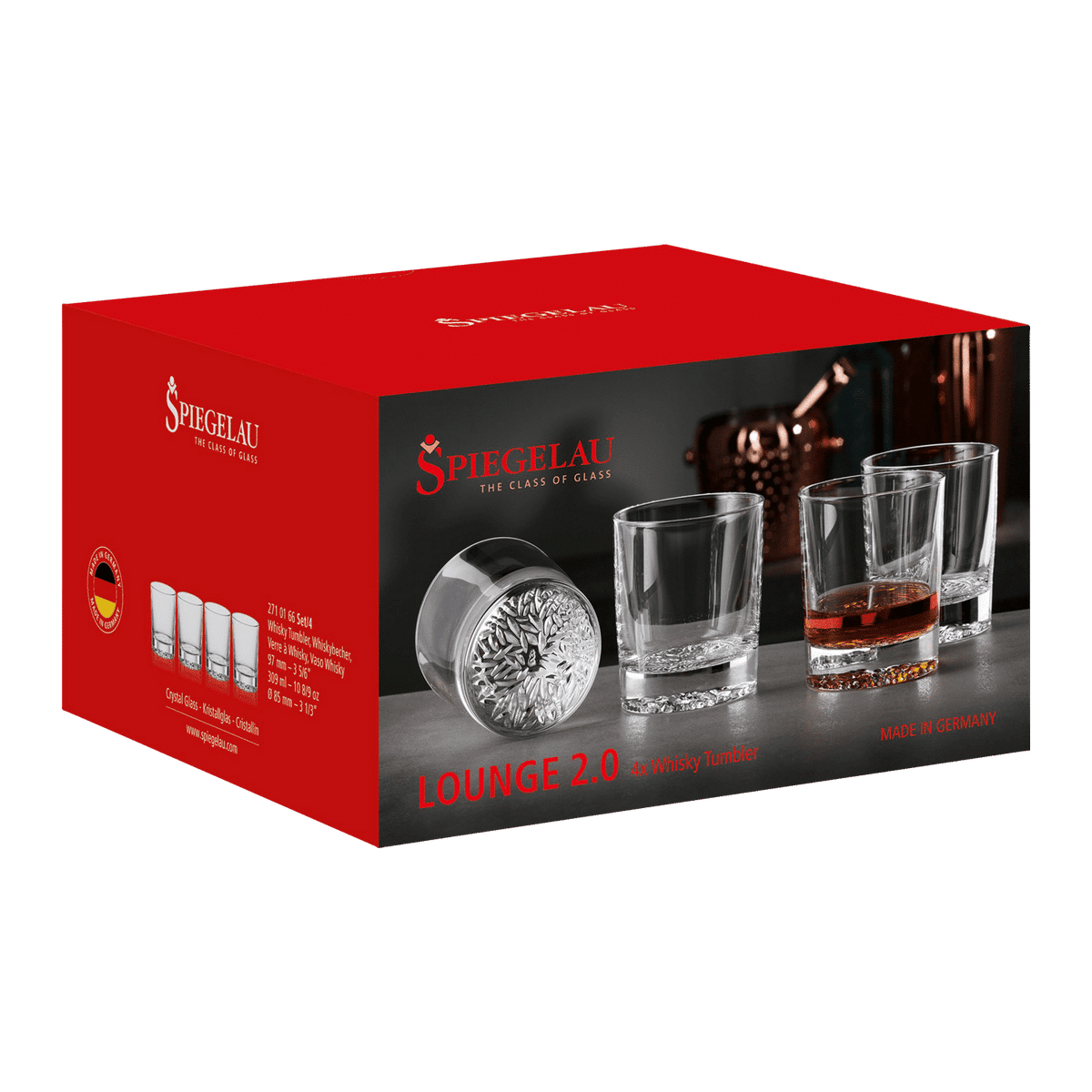 Spiegelau Lounge 2.0 Tumbler 30,9 Cl - 12 Stuks - Glazen.nl