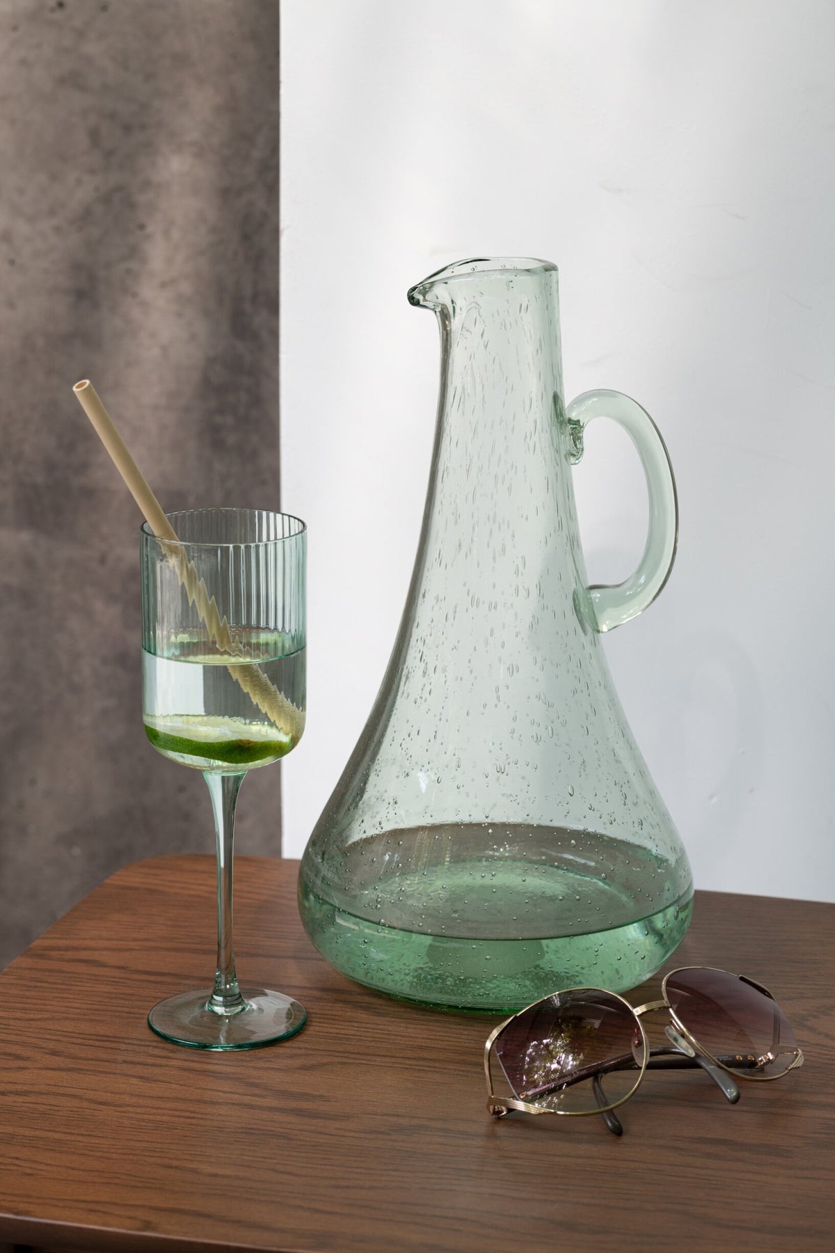 Copa de vino J-Line Ralph 37 Cl menta