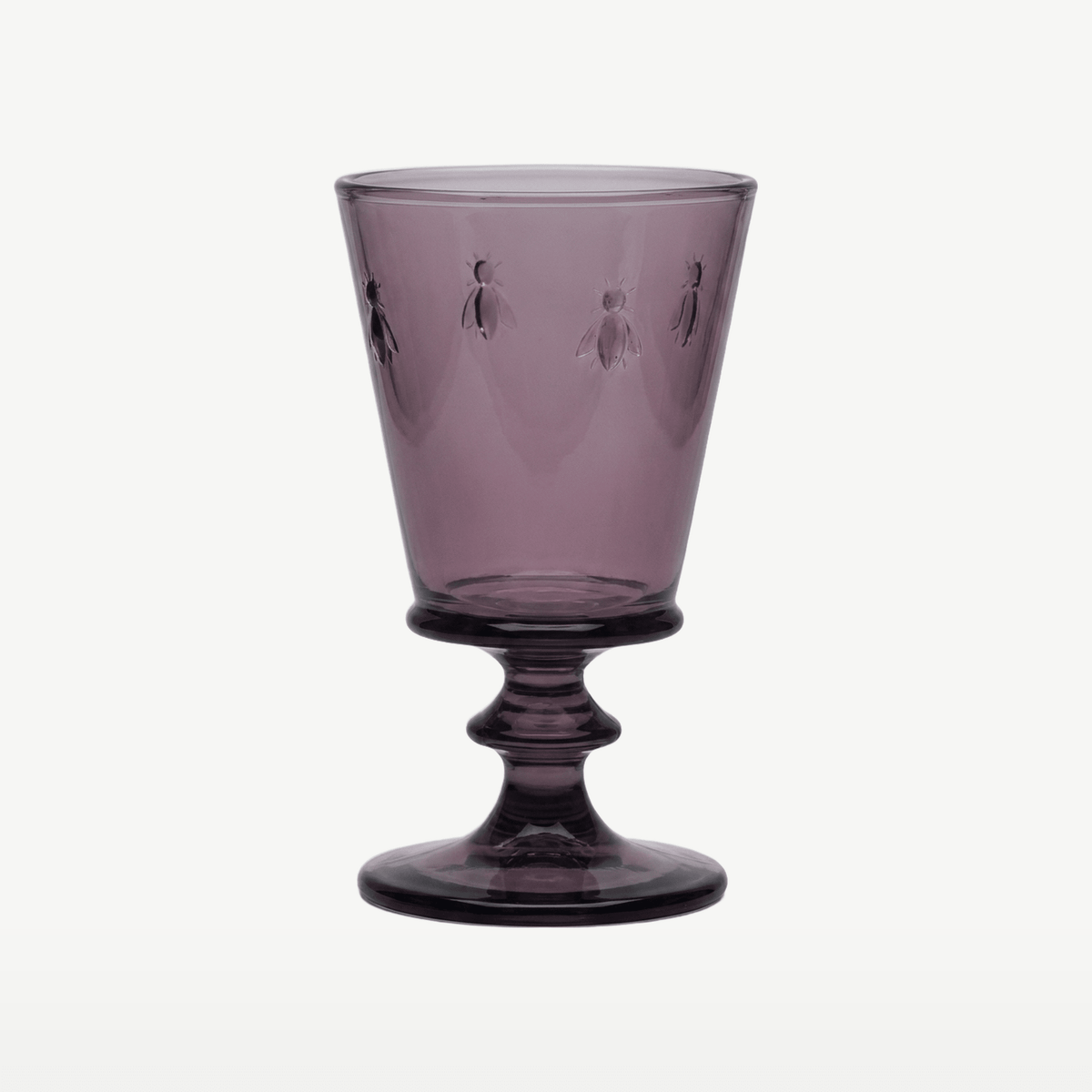 La Rochère Abeille Wijnglas 24 cl Aubergine - 6 Stuks - Glazen.nl