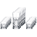 Juego de vasos RCR Melodia de 18 piezas (para combinados y whisky)