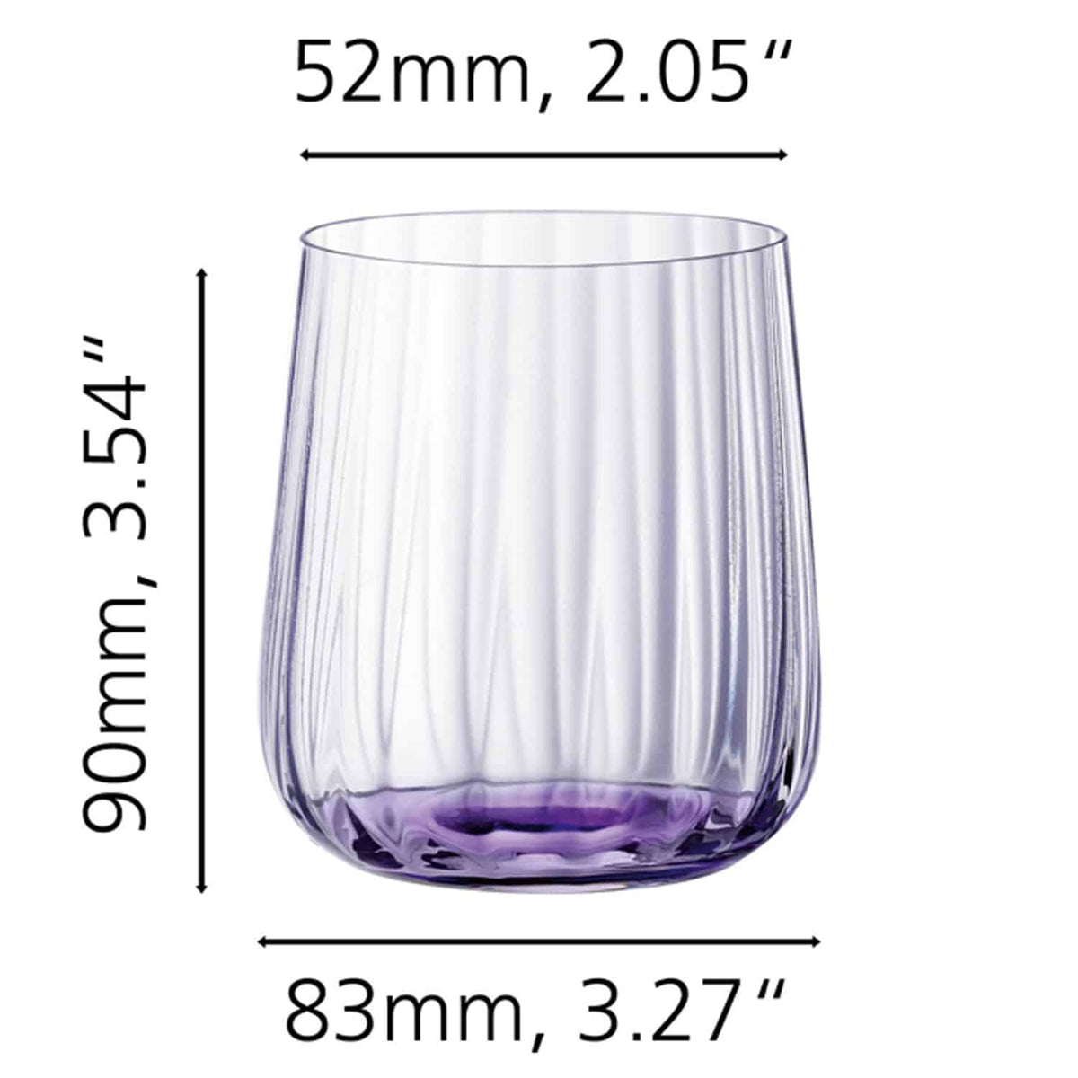 Spiegelau Lifestyle Tumbler 34 Cl Paars - 12 Stuks - Glazen.nl
