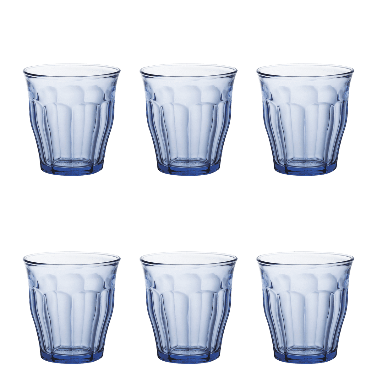 Duralex Picardie Tumbler 25 Cl Marine - 6 Stuks - Glazen.nl