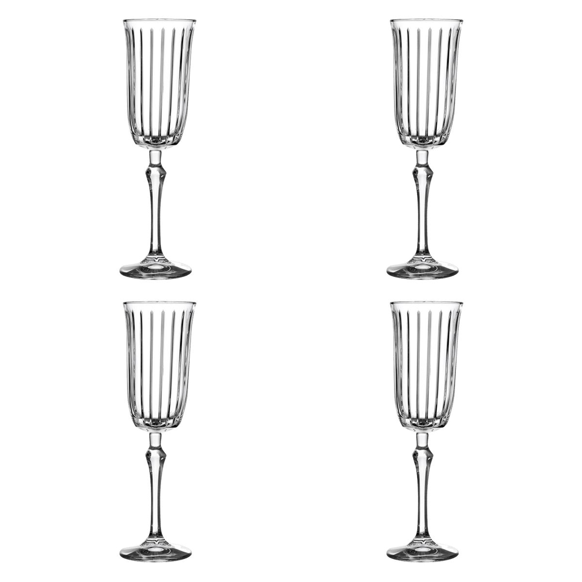 Pasabahce Joy Champagneglas / Flute 17,5 Cl - 4 Stuks - Glazen.nl