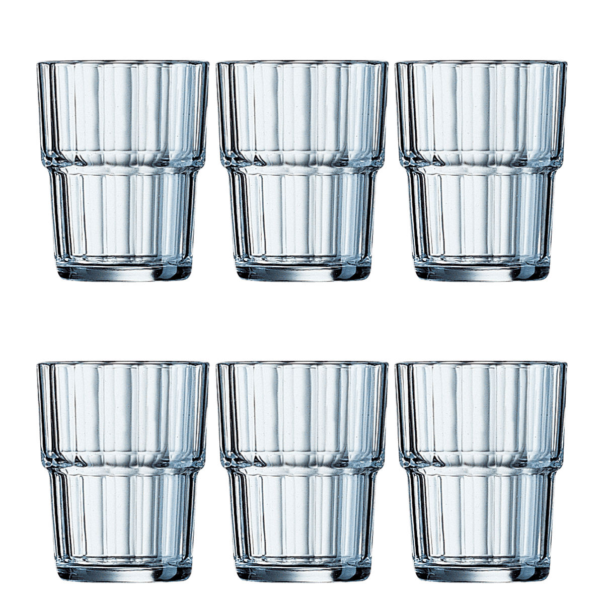 Arcoroc Norvege Tumbler 25 Cl Gehard - 6 Stuks - Glazen.nl