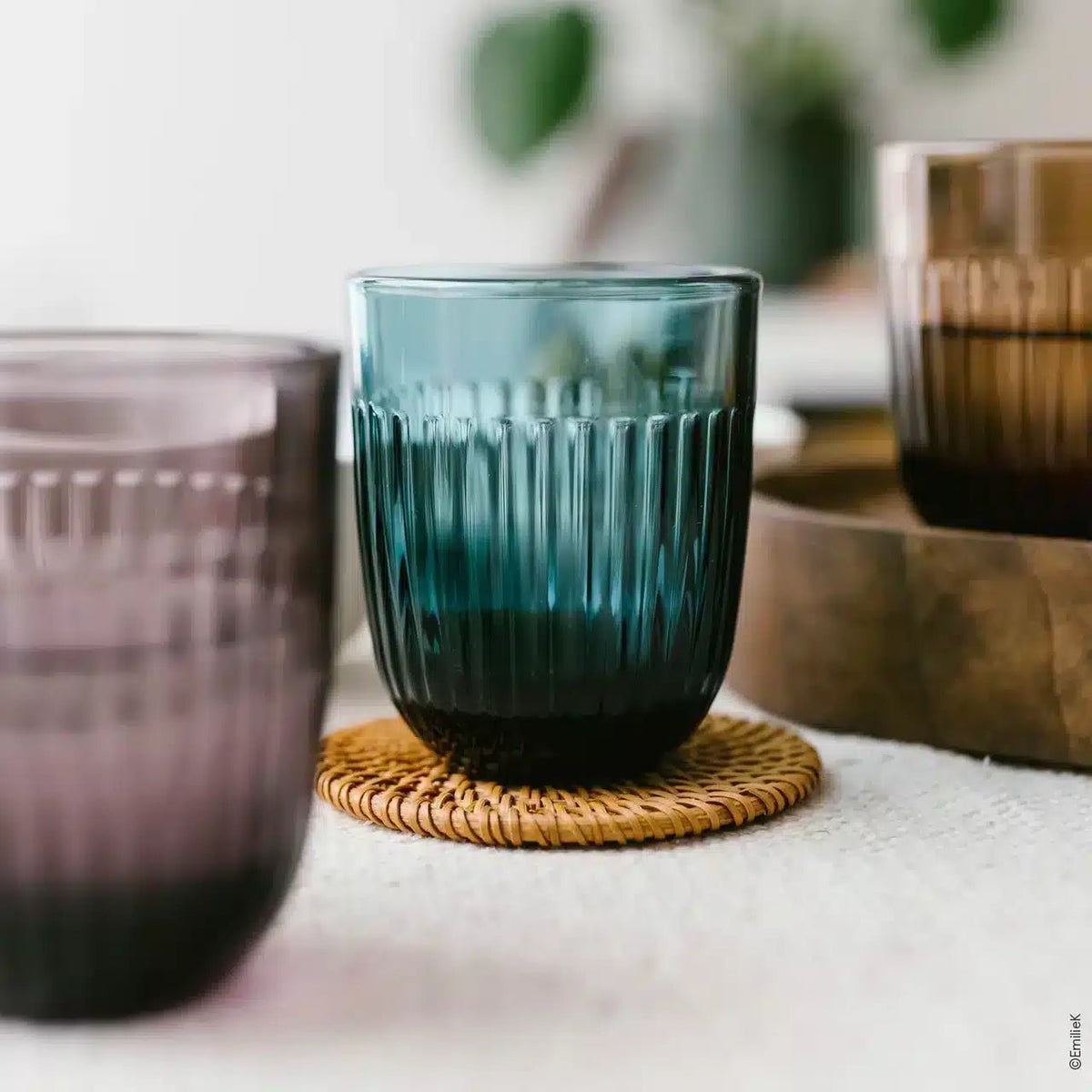 La Rochère Ouessant Tumblers 26 Cl Assorti - 4 Stuks - Glazen.nl