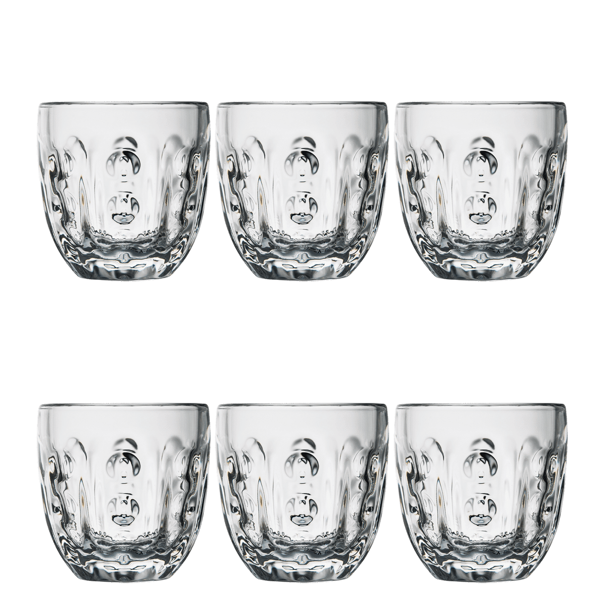 La Rochère Géométrique Espressoglas 10 cl - 6 Stuks - Glazen.nl