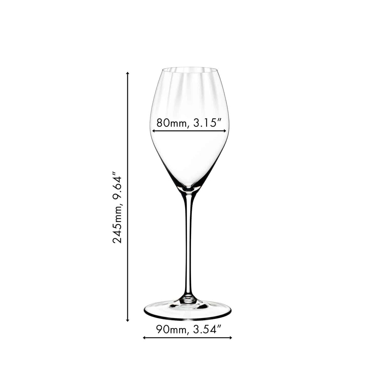 Riedel Performance Champagneglas / Flute 37,5 Cl - 2 Stuks - Glazen.nl