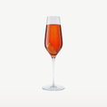 Copas de champán Paradox Cristalin Teseo 30 Cl, hechas a mano - 2 unidades