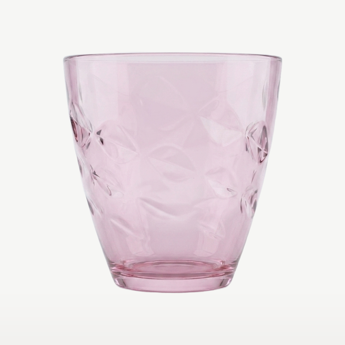Bormioli Rocco Flora Tumbler 25 Cl Roze - 6 Stuks - Glazen.nl