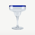 Bar Professional Margarita vaso de cóctel con borde azul 38 Cl