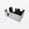 Bar Professional Barcaddy cromado de 6 compartimentos de 24 cm