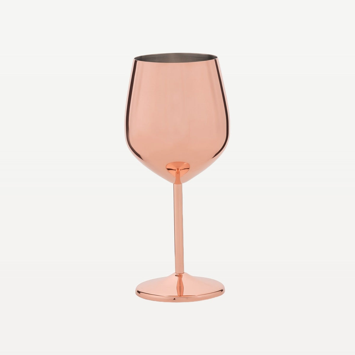 Bar Professional Speakeasy Wijnglas RVS Koper 50 Cl - 2 Stuks