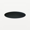 Bar Professional Bandeja de servicio ovalada antideslizante negra 68 cm