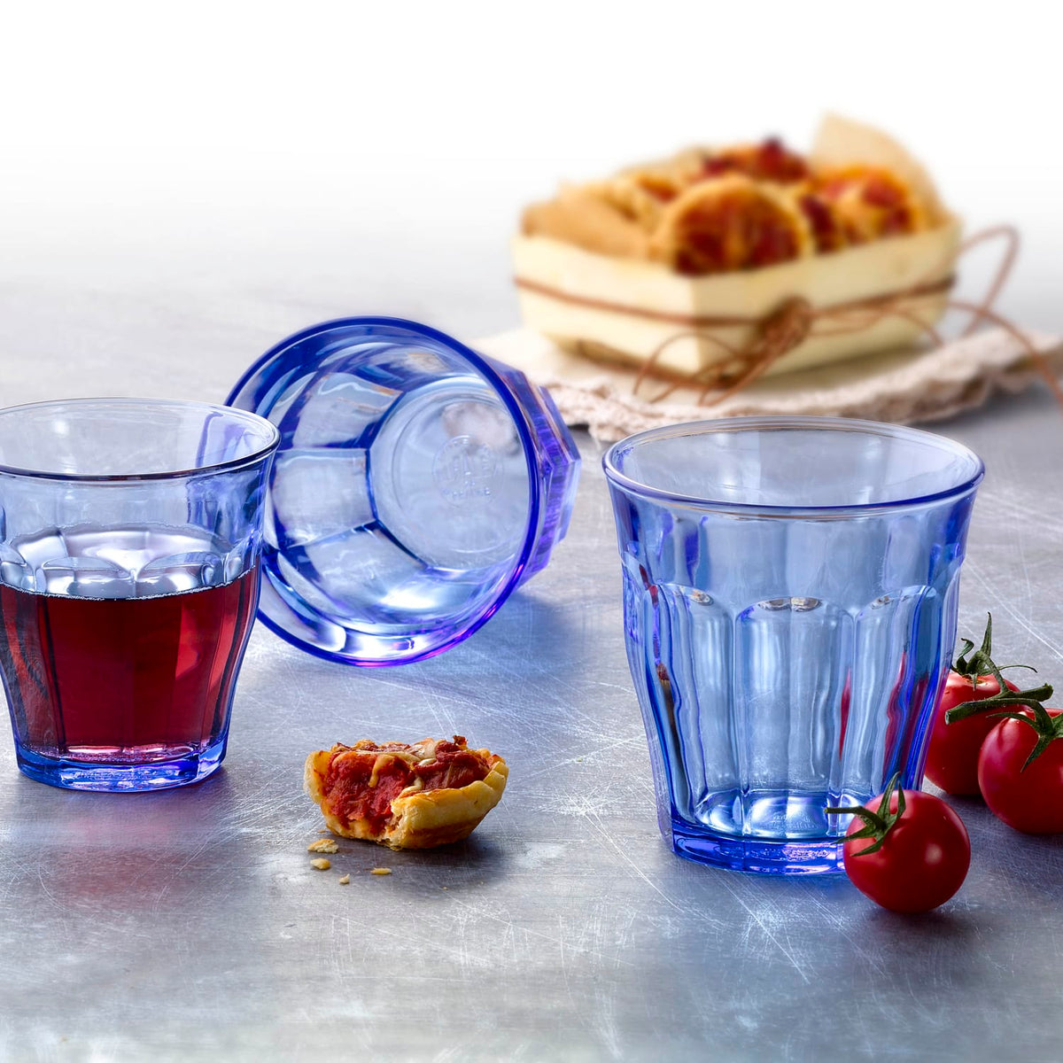 Duralex Picardie Tumbler 22 Cl Marine - 6 Stuks - Glazen.nl