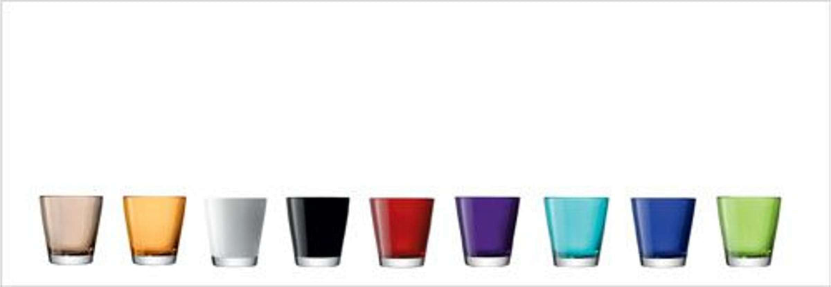 L.S.A. vaso de agua Asher 34 Cl gris moteado