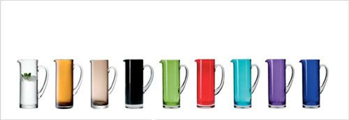 L.S.A. vaso de agua Asher 34 Cl gris moteado