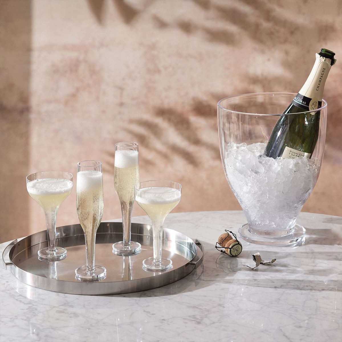L.S.A. Epoque Champagne Glass 17 Cl - 2 Pieces