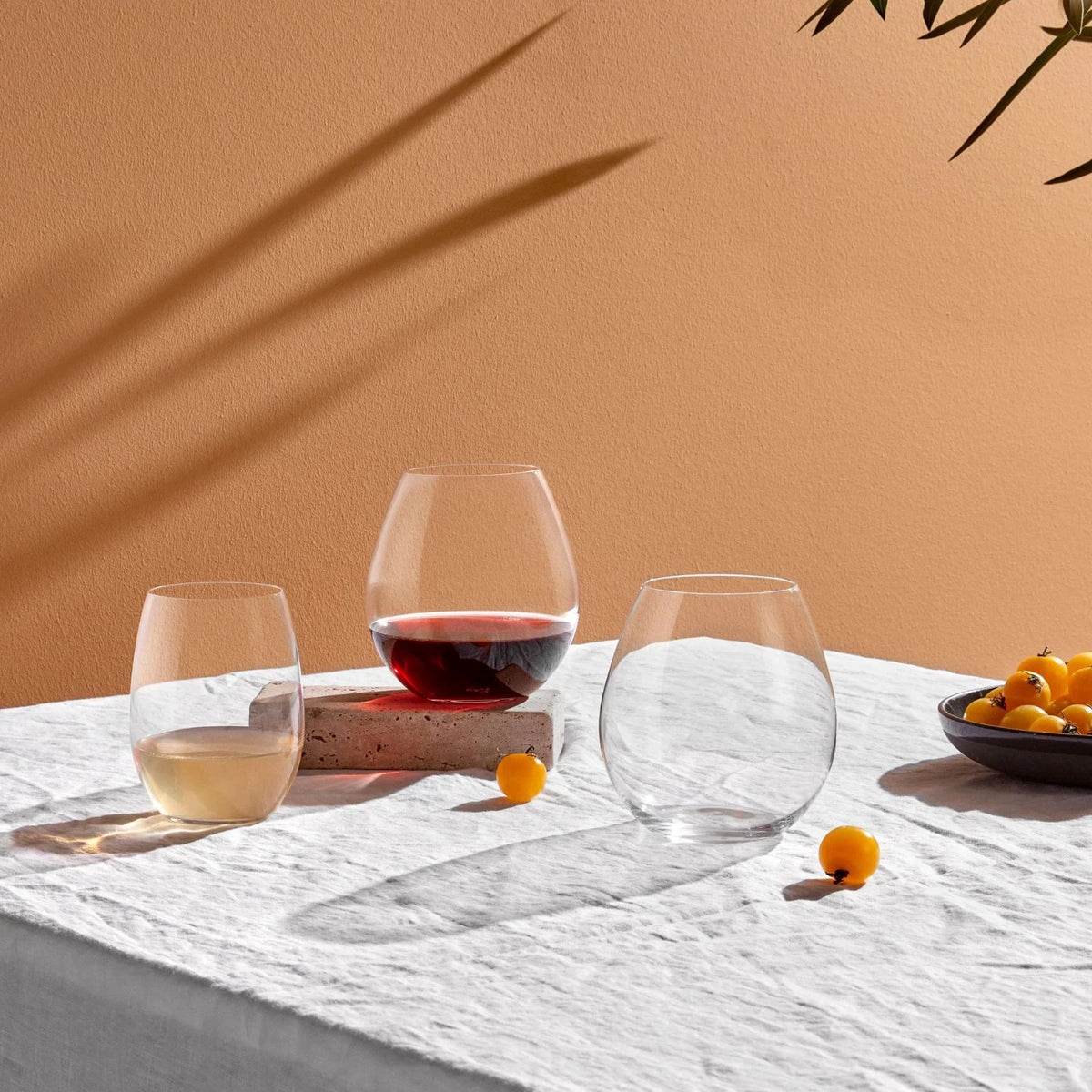 Nude Glass Pure Bordeaux Wijnglas 61 Cl - 6 Stuks - Glazen.nl
