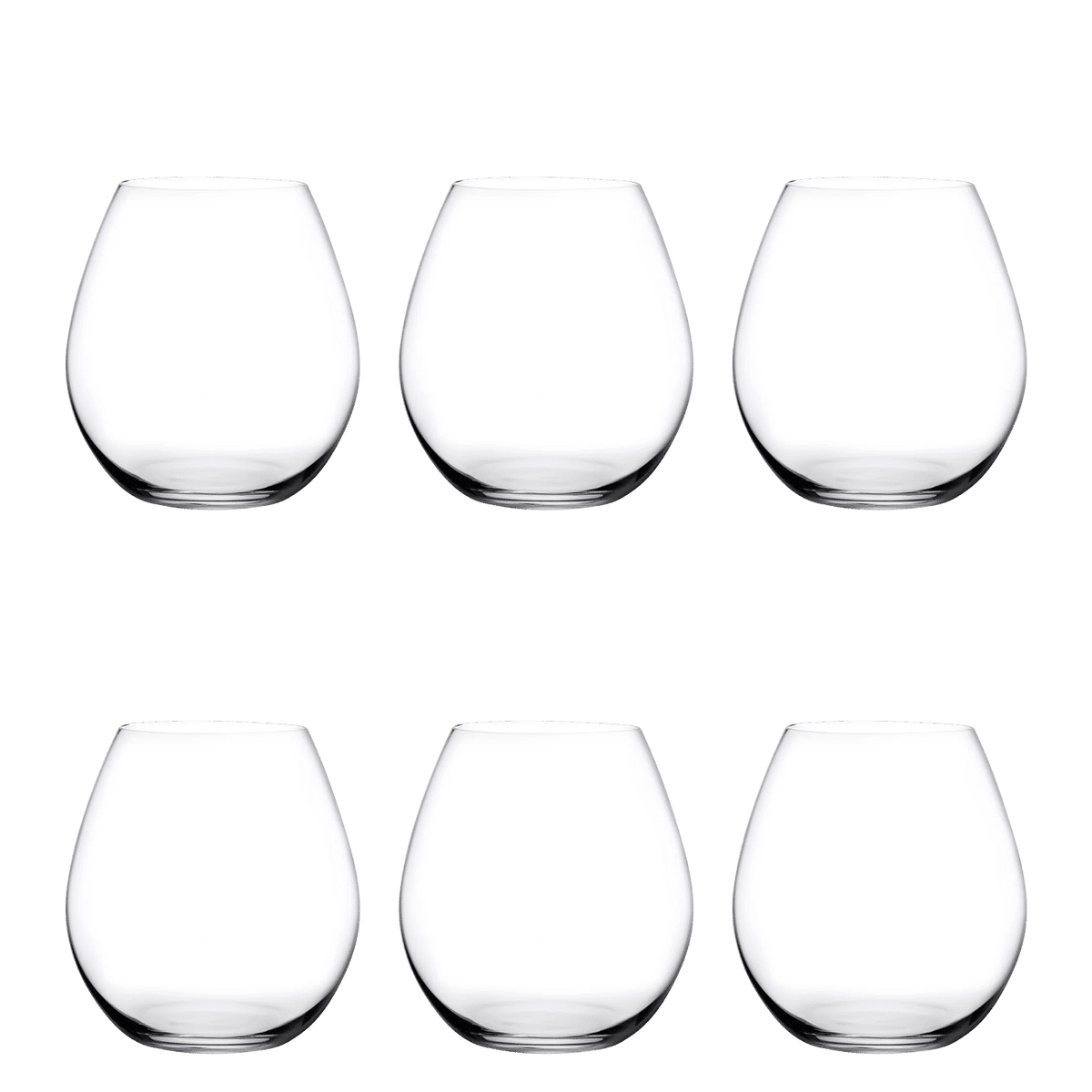 Nude Glass Pure Bourgogne Wijnglas 71 Cl - 6 Stuks - Glazen.nl
