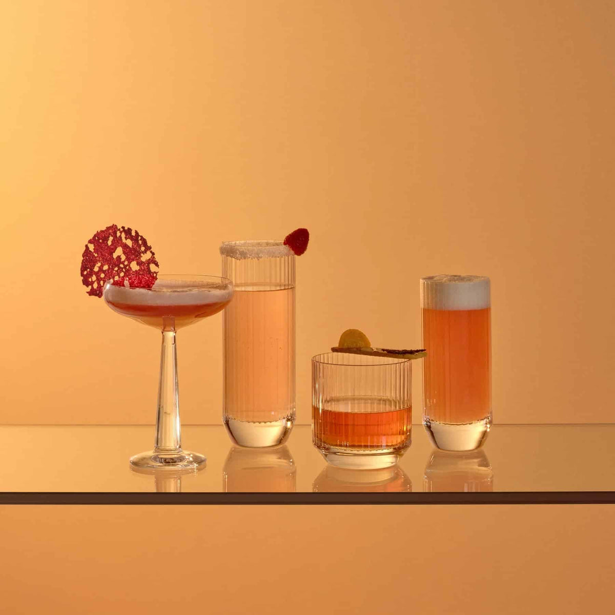 Nude Glass Big Top Champagneglas / Coupe 23,5 Cl - 6 Stuks - Glazen.nl