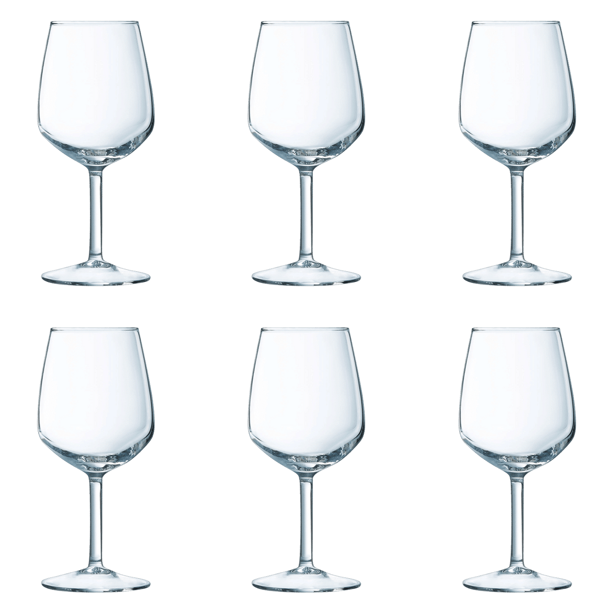 Arcoroc Silhouette Wijnglas 25 Cl - 6 Stuks - Glazen.nl