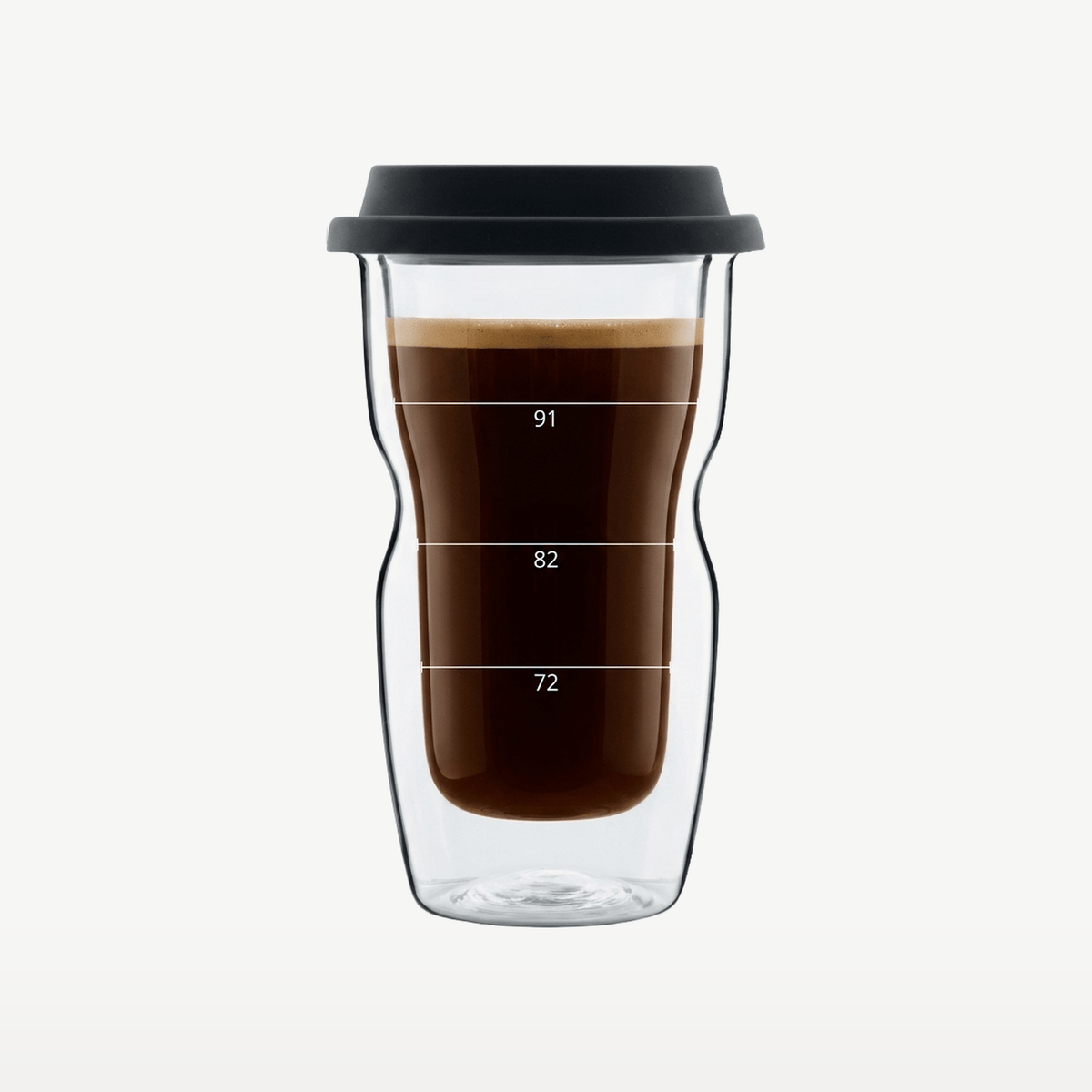 Luigi Bormioli Thermic Glass Coffee On The Go 34 Cl Small - Glazen.nl