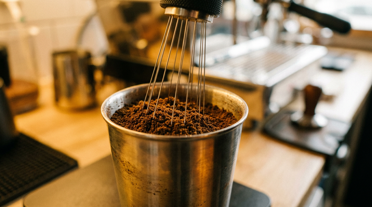 Herramientas de barista y portafiltros