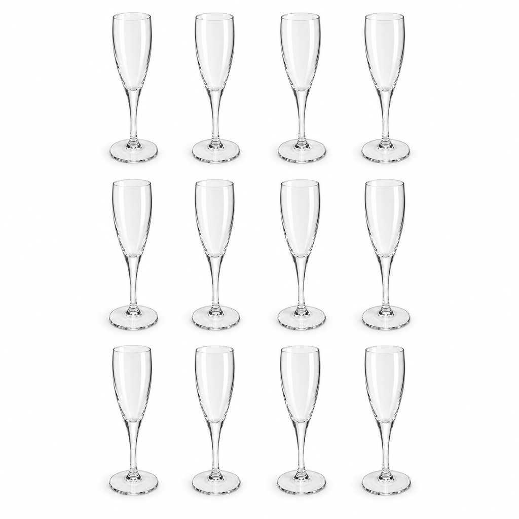Bormioli Rocco Fiore Champagneflute 17,5 cl Transparant - 12 Stuks set