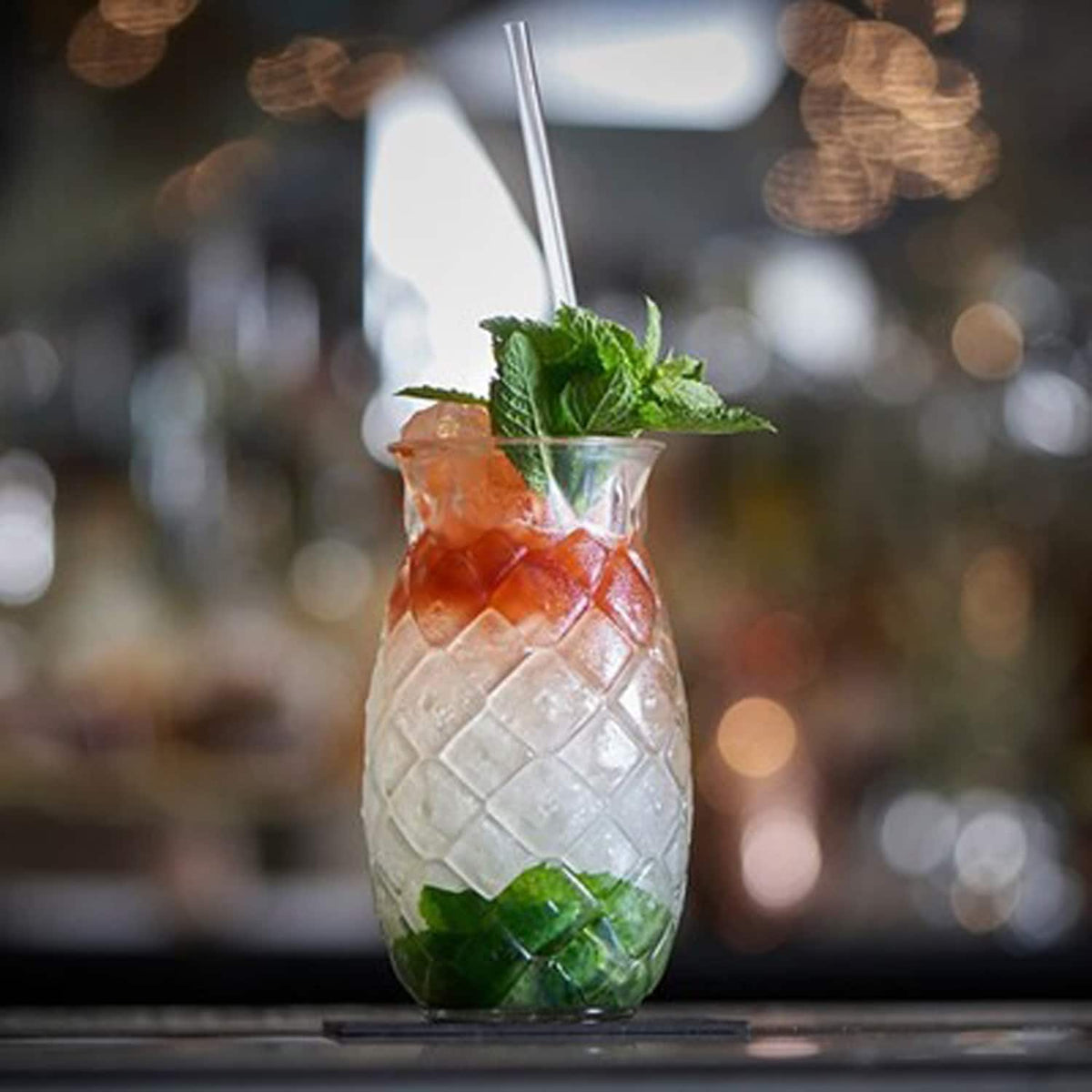 Onis Tiki Longdrinkglas 53 Cl Pineapple - 6 Stuks - Glazen.nl