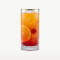Pasabahce Elysia vaso long drink 28 Cl con borde dorado - 4 unidades