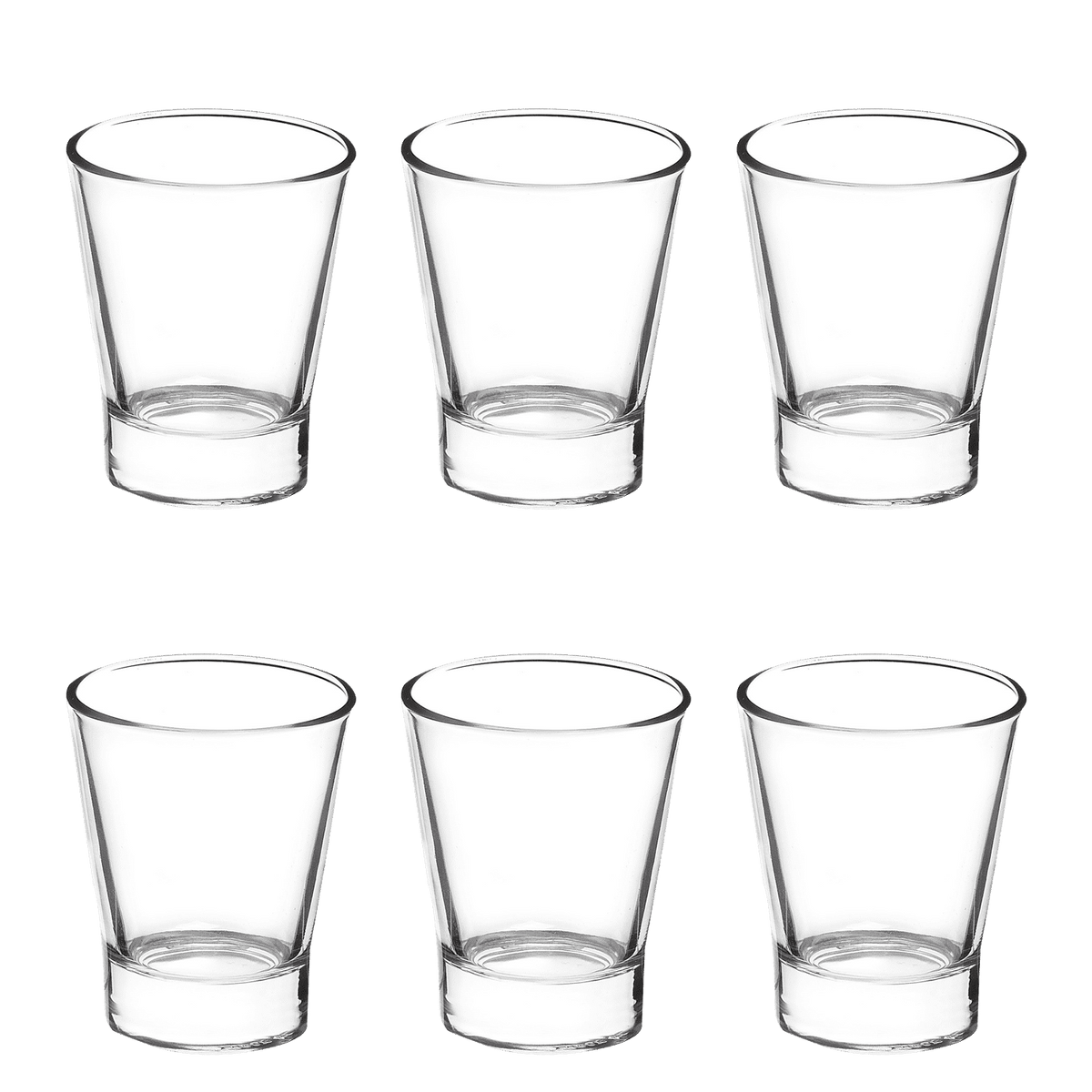 Bormioli Rocco Caffeino Tumbler 9 Cl - 6 Stuks - Glazen.nl